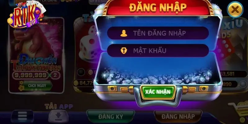 Đăng nhập RIKVIP cần lưu ý một vài thông tin. 