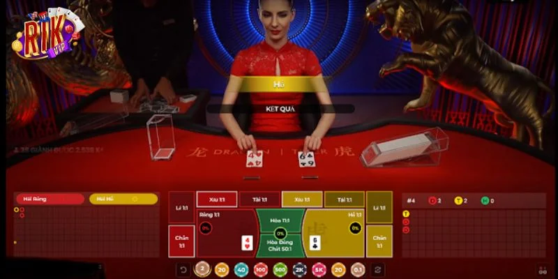 Luật cược rồng hổ rất dễ chơi, dễ hiểu tại cổng game.