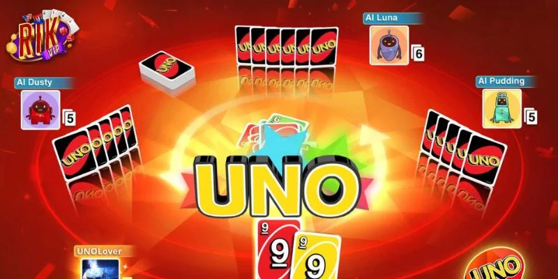 Uno là bộ môn bài lá hấp dẫn hội viên chơi tại RIKVIP.